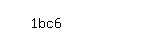 Captcha: 1bc6