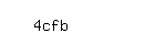 Captcha: 4cfb